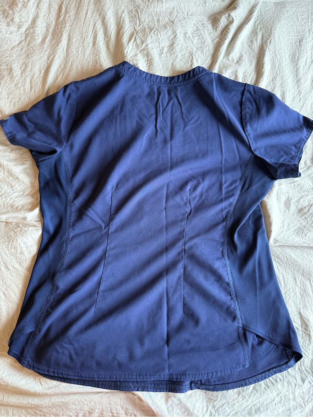 Med Couture Touch Women’s Scrub Top in Navy - Picture 4 of 4